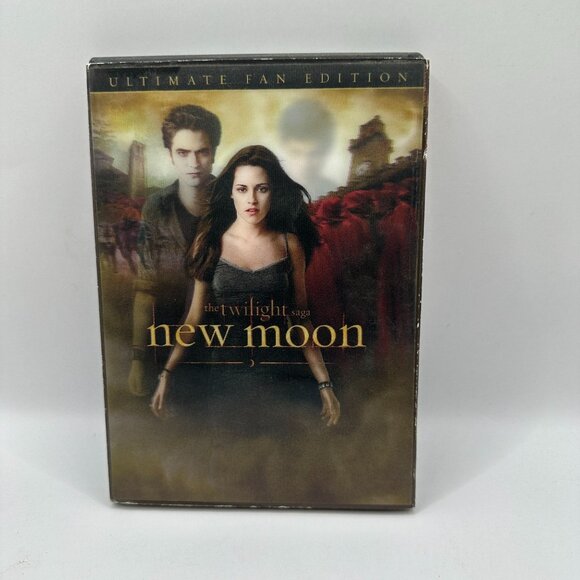 The Twilight Saga New Moon Ultimate Fan Edition 2009 Robert Pattinson Summit DVD - Picture 2 of 6